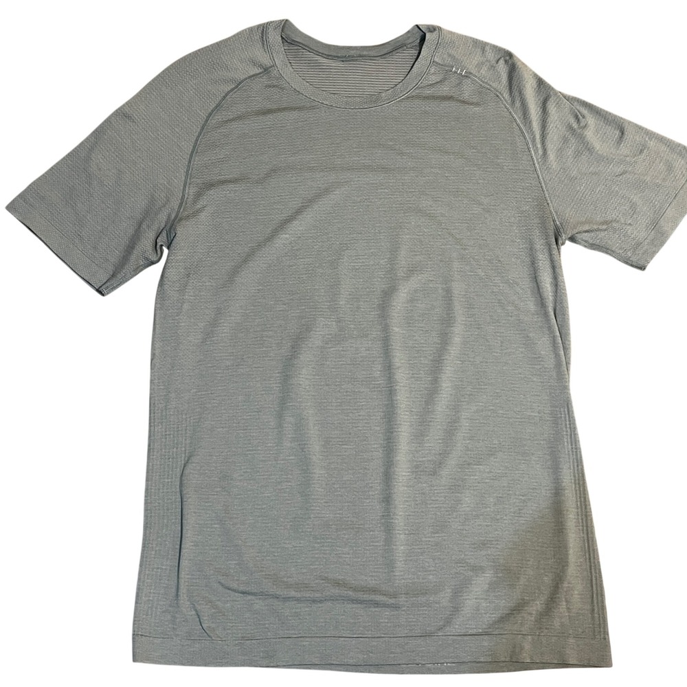 Lululemon Metal Vent Tech Short Sleeve Shirt S Movement Is Medicine Sporty Blue